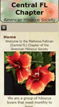 Mobile Screenshot of cflhibiscus.org