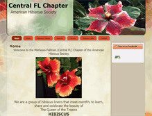 Tablet Screenshot of cflhibiscus.org